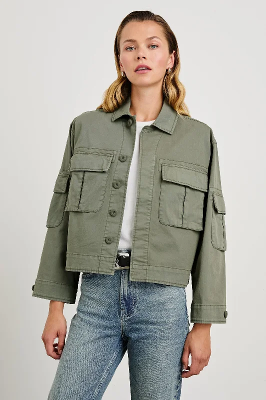 MADISON JACKET - DARK OLIVE