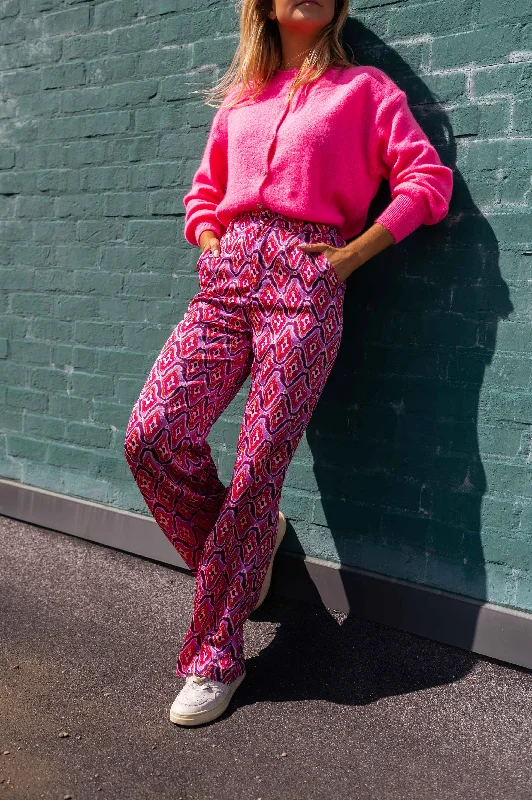 Pink Patterned Lupa Pants