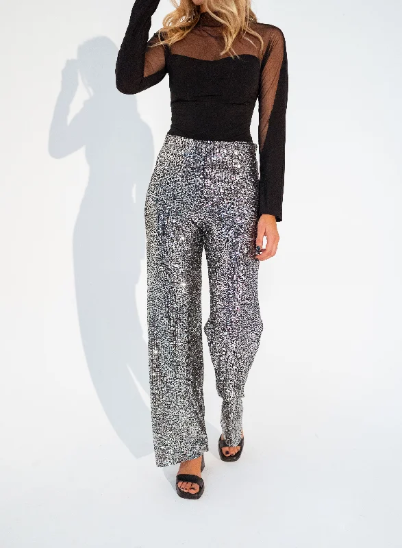 Silvery Glittery Otta Pants