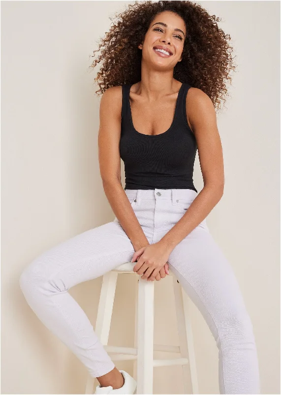 Giselle Skinny Jeans - White