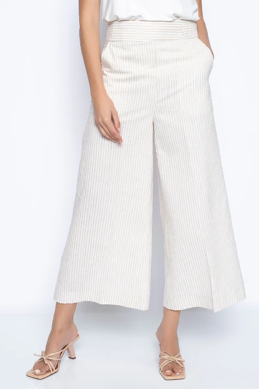 Striped Wide Leg Pants