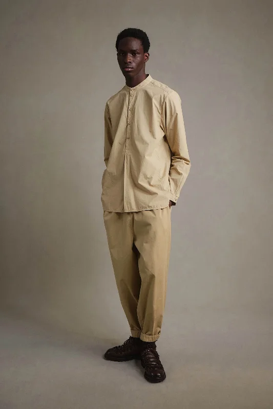 THE GYMNAST TROUSER / FINE CANVAS SAND