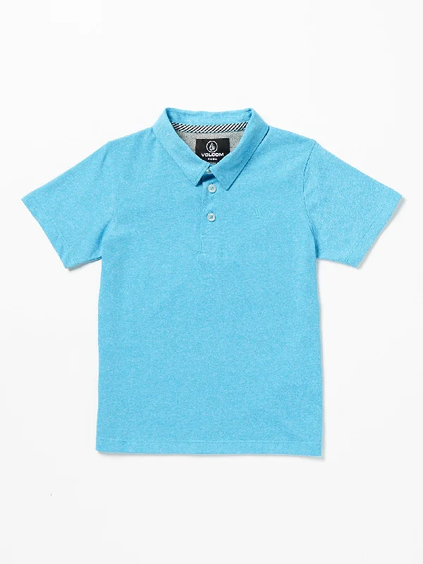 Little Boys Wowzer Polo Short Sleeve Shirt - Turkish Blue