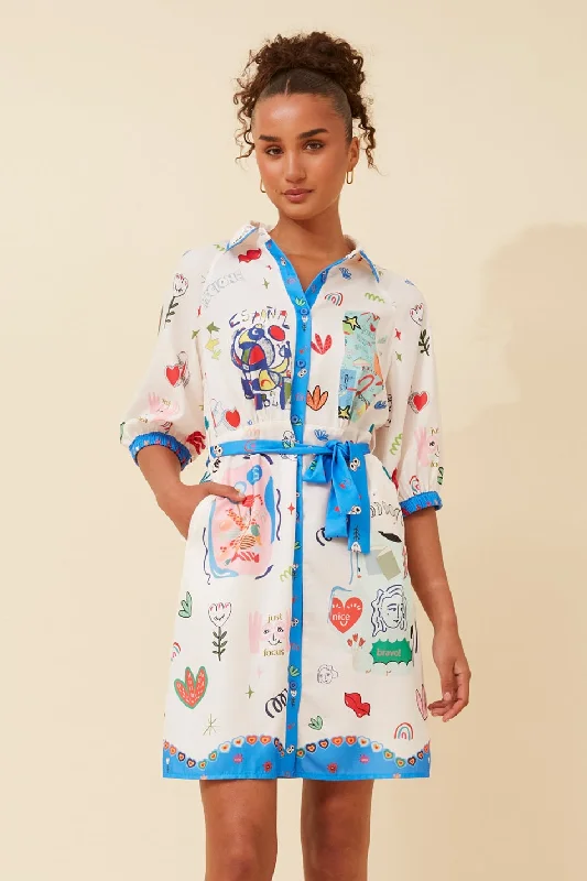 CLEMENT WANDERLUST SHIRT DRESS