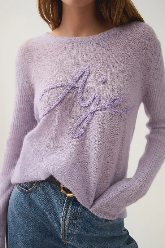 Margot Braided Logo Jumper