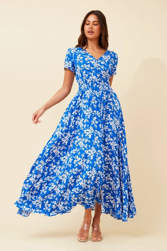 MEGAN FLORAL MAXI DRESS