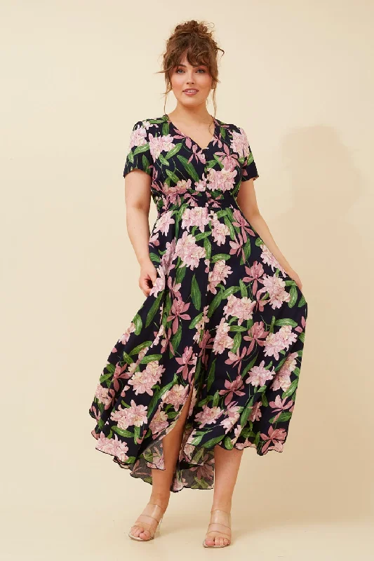 MEGAN FLORAL MAXI DRESS