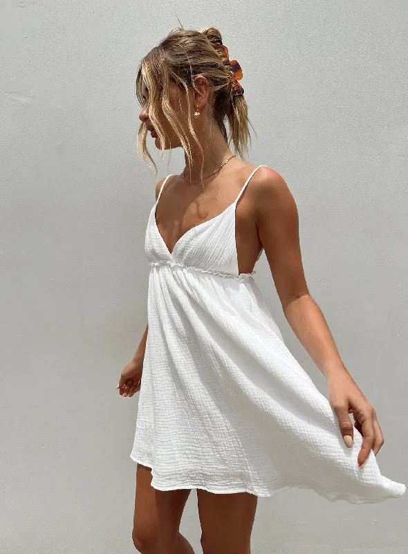 Panonia Mini Dress White