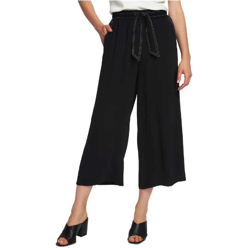 1.State Womens Wide Leg Casual Cropped Pants