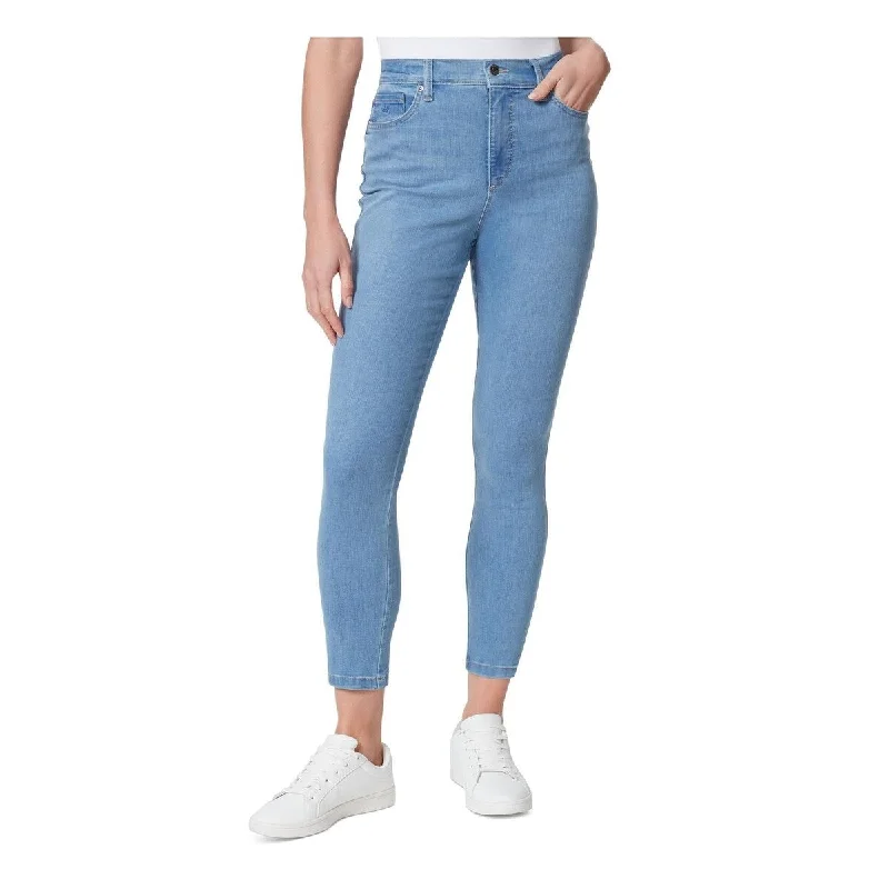 Gloria Vanderbilt Women's Amanda Skinny Ankle Jeans Blue Size 6