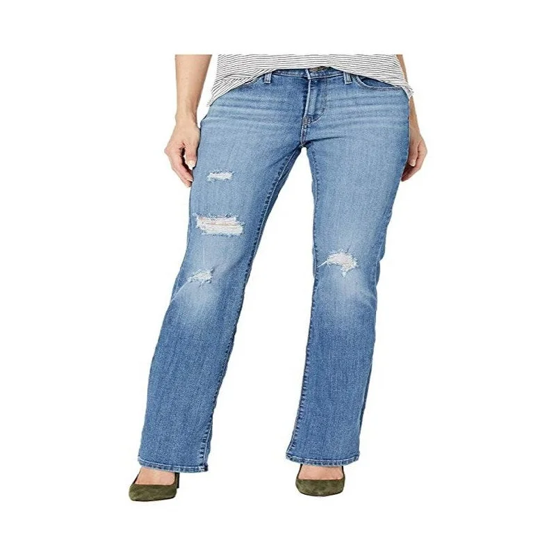 Levi's Women's Denim Hawaii Bootcut Jeans Blue Size 27