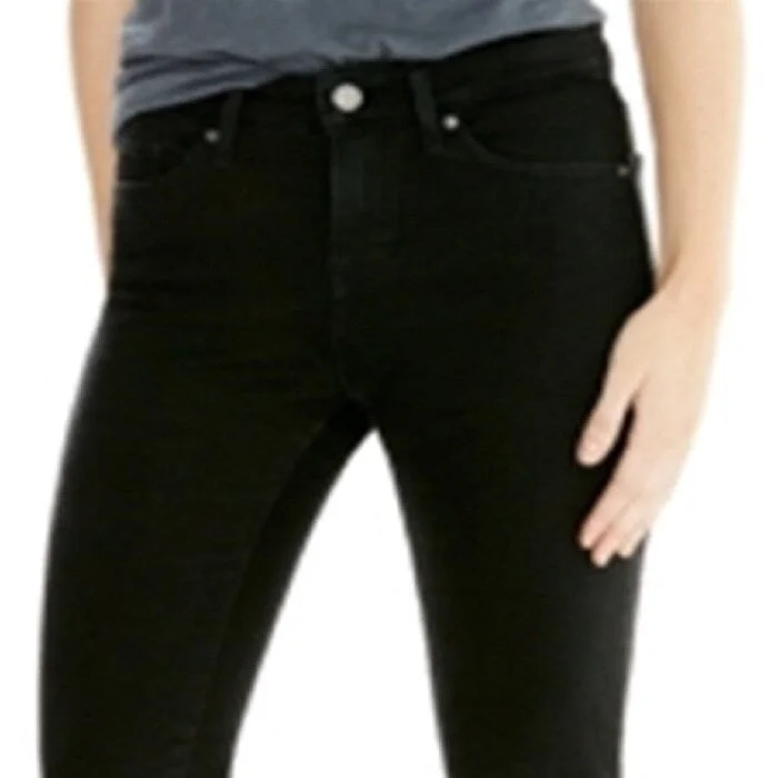 Levi's Women's Slim Fit Straight Leg Jeans Black Size 33