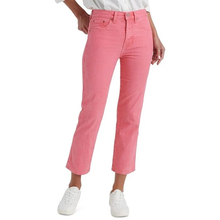 Lucky Brand Women's Authentic Capri Jeans Pink Size 29X29