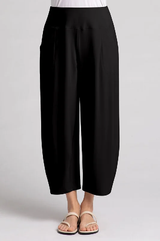 Narrow Lantern Pant | Black