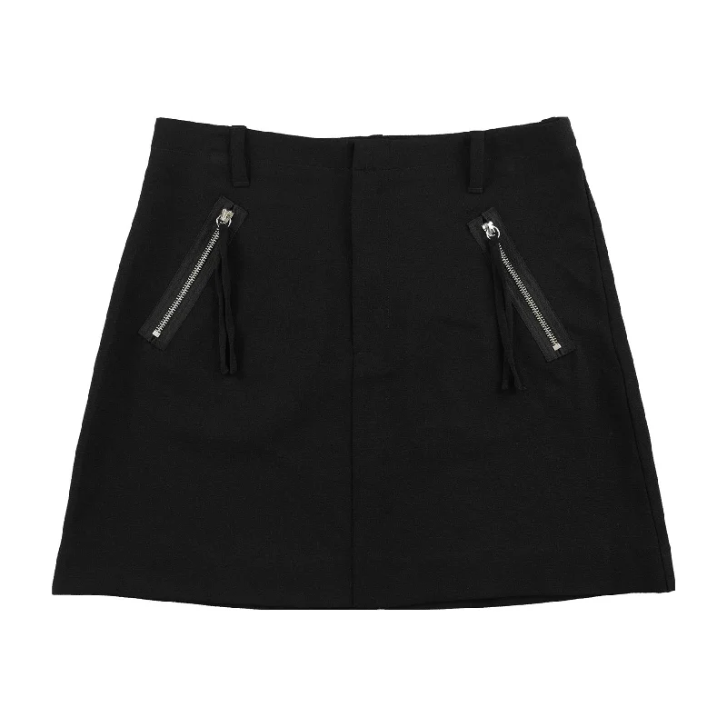 Rachel Roy Womens Solid Mini Skirt