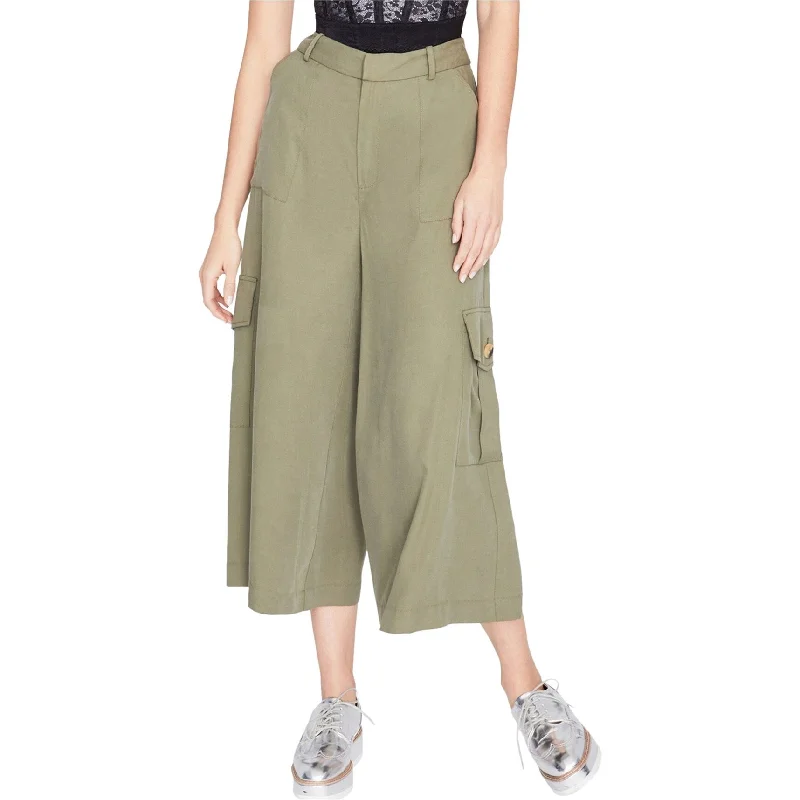 Rachel Roy Womens Wide Leg Casual Cargo Pants