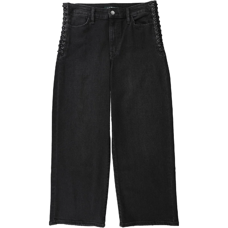 Ralph Lauren Womens Denim Casual Cropped Pants