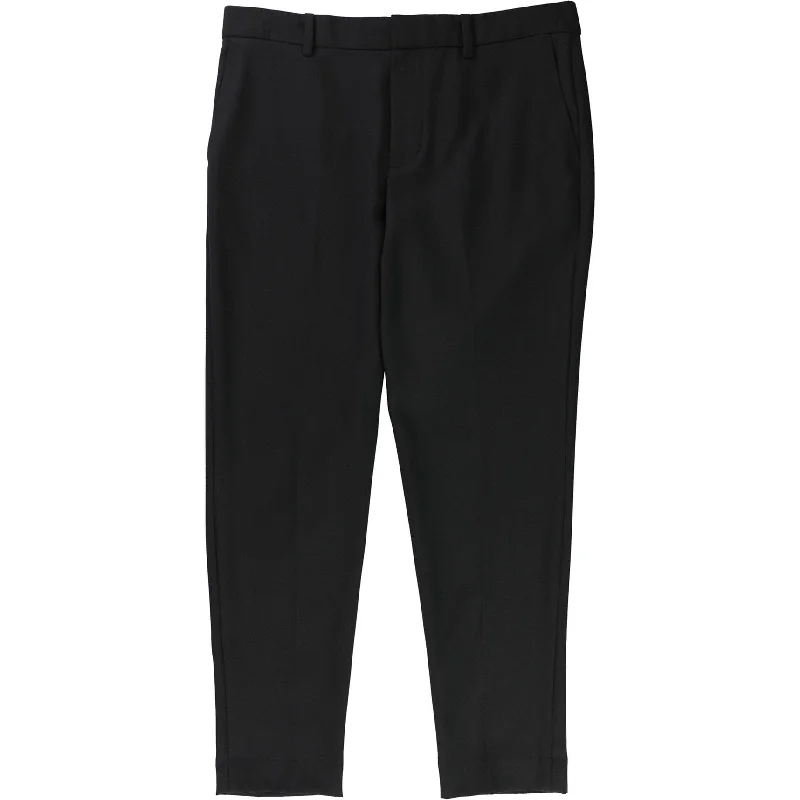 Ralph Lauren Womens Straight-Fit Casual Trouser Pants, Black, 8