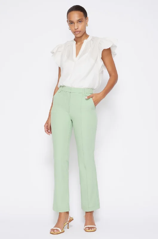 Tianna Cropped Pant - Spring Green